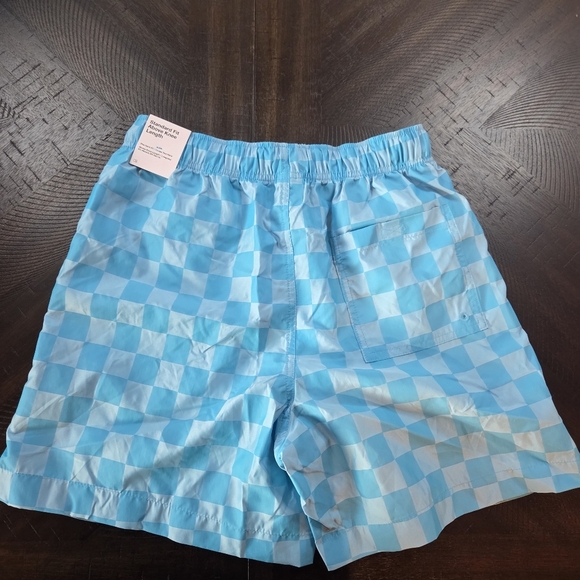 Nike Mens Blue Checkered Woven Shorts FN3098-447 Small New Athletic Gym Workout - Picture 8 of 10